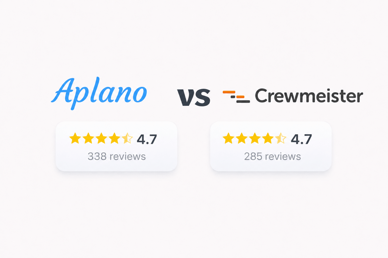 Aplano vs. Crewmeister Vergleich