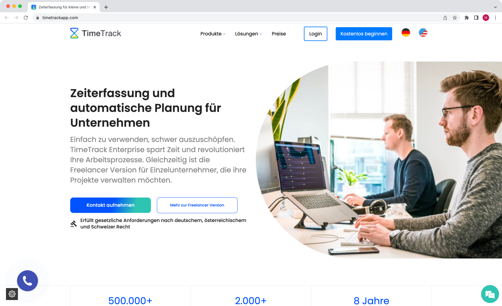 TimeTrack Bild