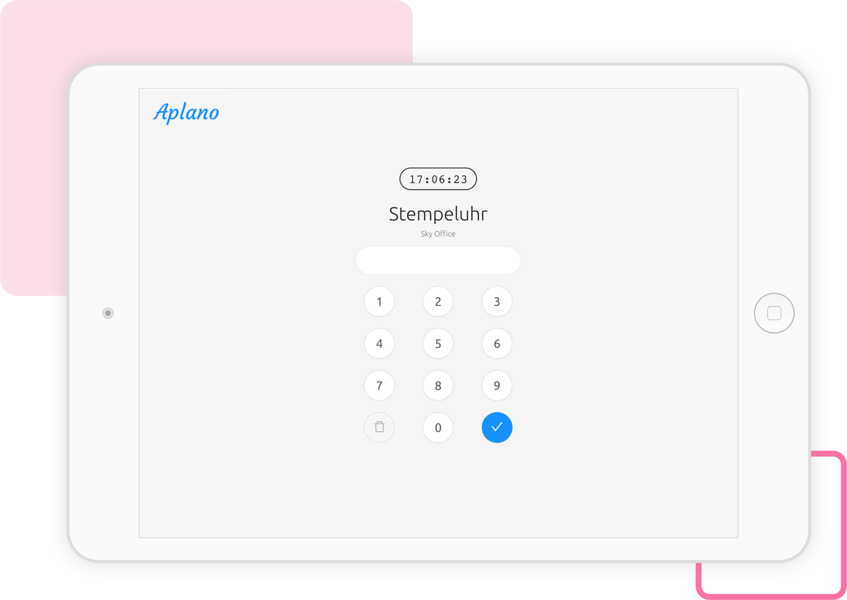 Digitale Stempeluhr