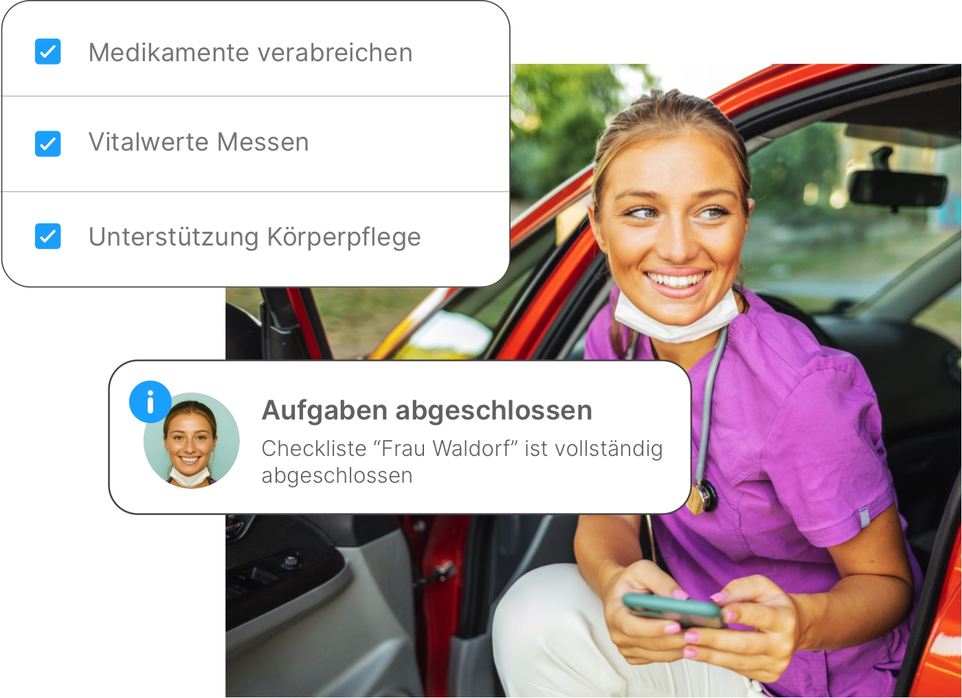 Qualifikationsmanagement & Checklisten für Pflegedienste